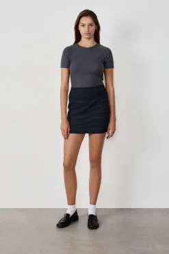 T-shirt col rond manches courtes