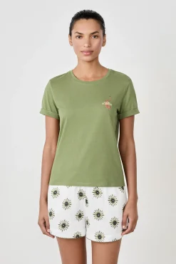 T-shirt de pyjama en coton