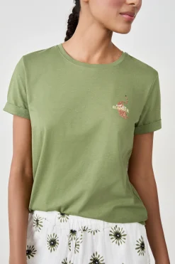 T-shirt de pyjama en coton