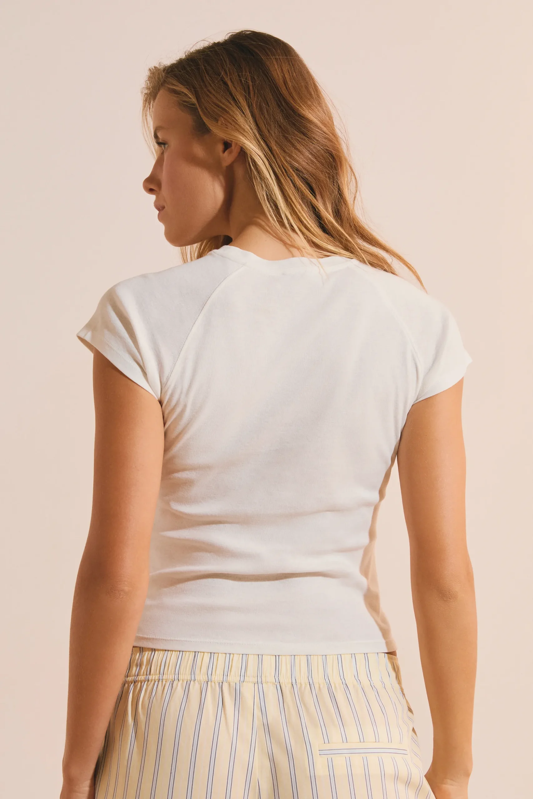 T-shirt de pyjama en coton avec motifs
