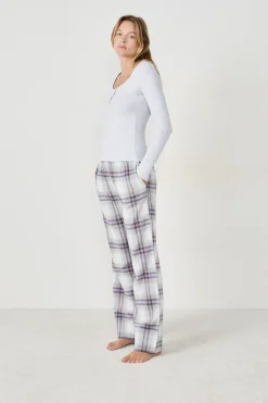T-shirt de pyjama en pointelle