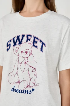 T-shirt de pyjama imprimé