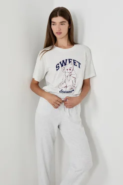 T-shirt de pyjama imprimé