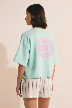 T-shirt de pyjama manches courtes en coton