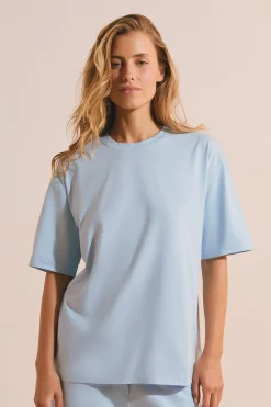 T-shirt de pyjama manches courtes en coton