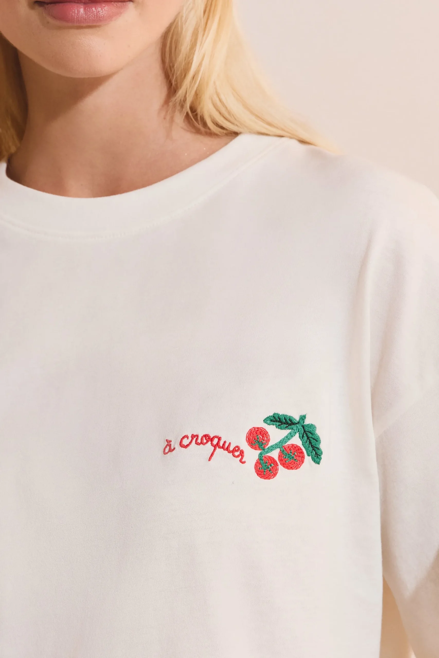 T-shirt de pyjama à motif tomate