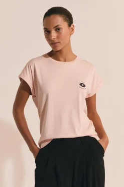T-shirt manches courtes avec coton