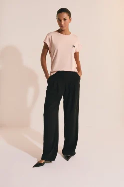 T-shirt manches courtes avec coton