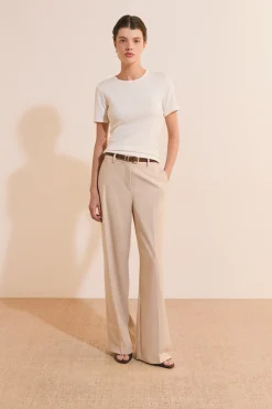 T-shirt manches courtes avec coton modal