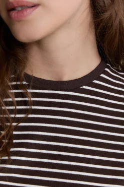 T-shirt marinière manches longues