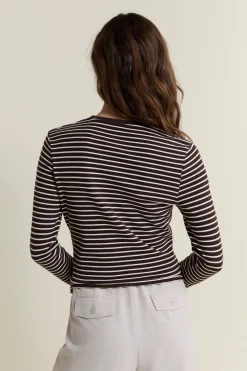 T-shirt marinière manches longues