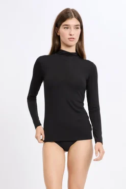 T-shirt thermique col roulé