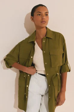 Veste avec détail poche