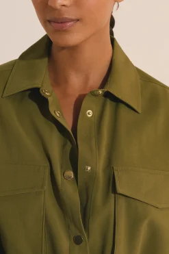 Veste avec détail poche