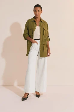 Veste avec détail poche
