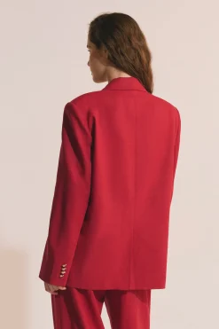 Veste blazer avec lin