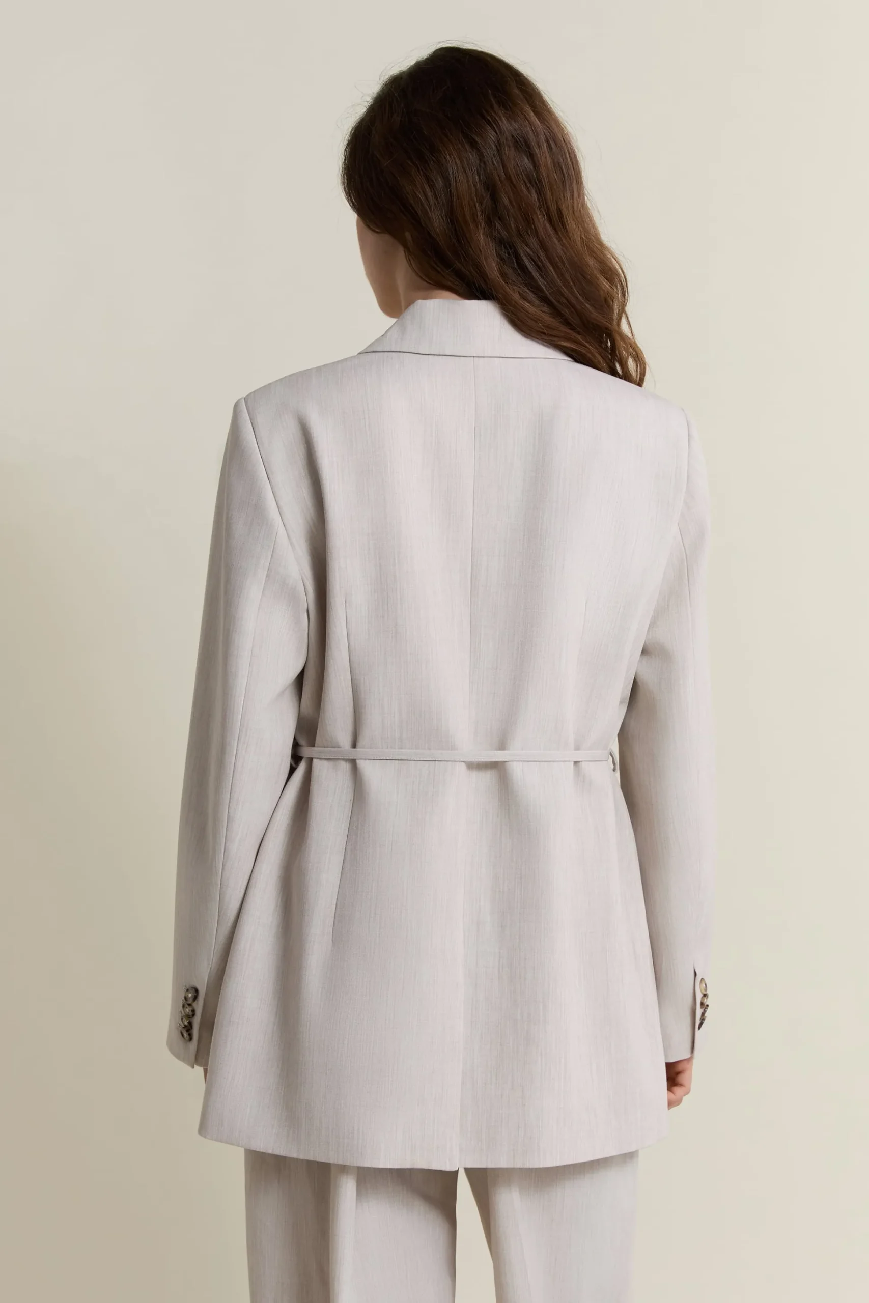 Veste blazer à nouer