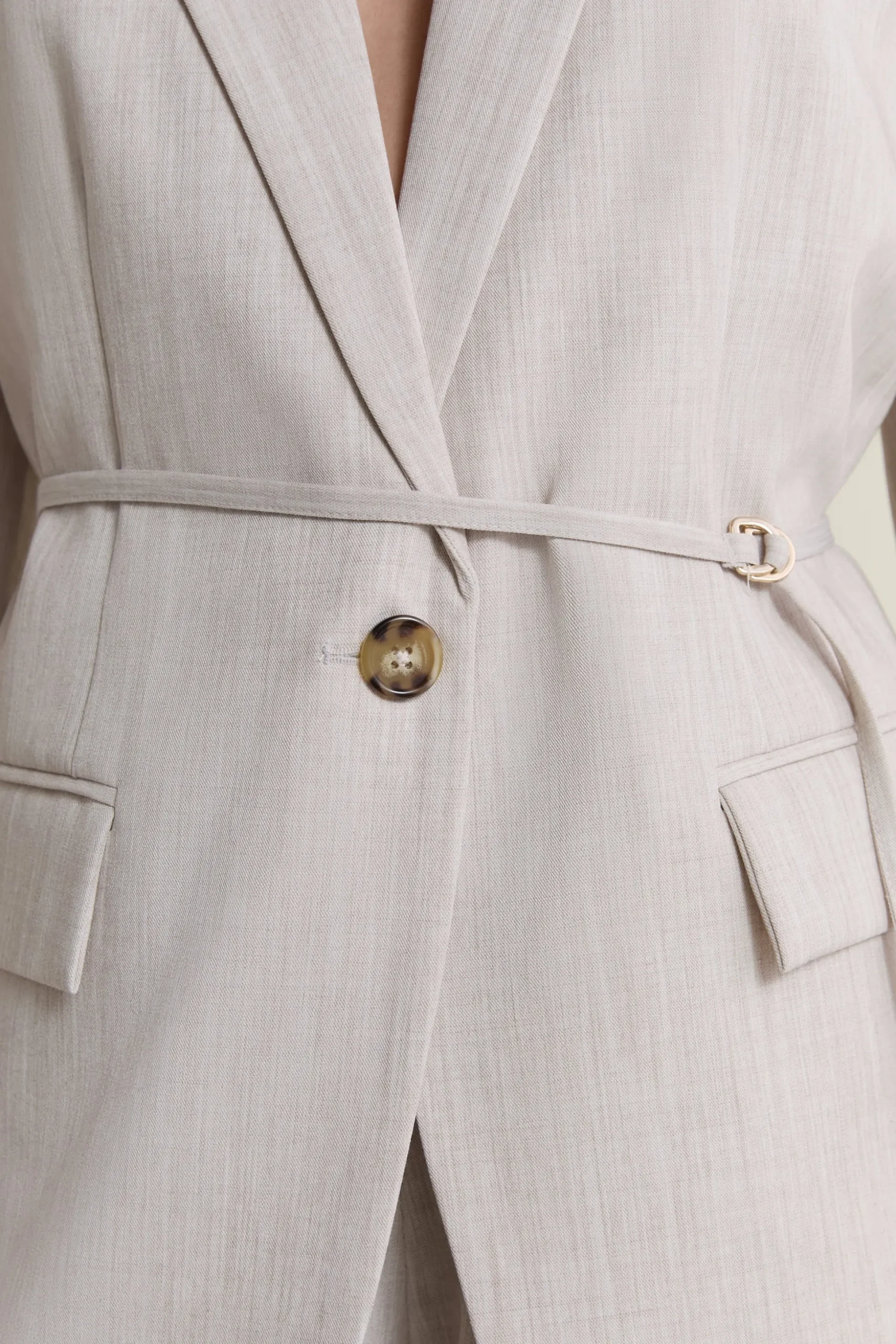Veste blazer à nouer