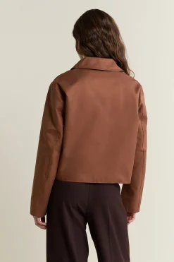 Veste courte avec coton