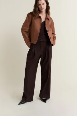 Veste courte avec coton