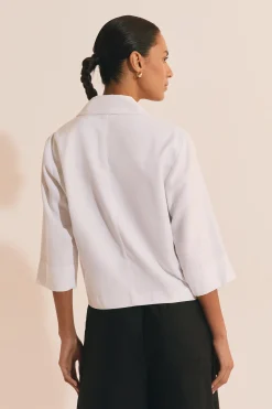 Veste courte croisée