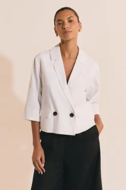 Veste courte croisée