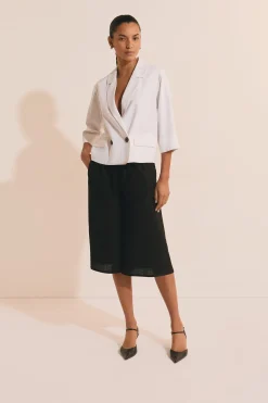 Veste courte croisée