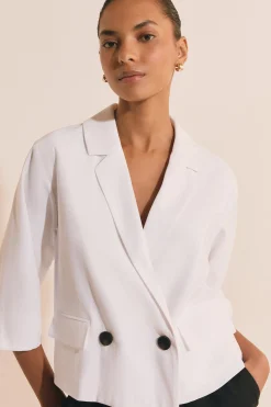Veste courte croisée
