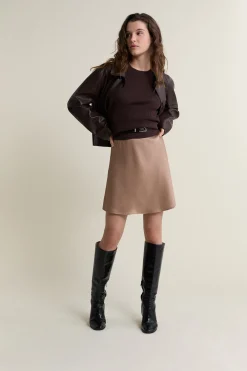 Veste courte en vinyle