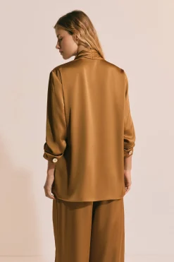 Veste croisée manches longues