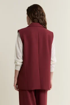 Veste tailleur sans manches
